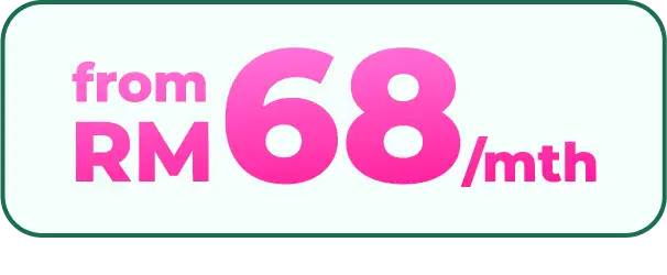 dari RM68/bln